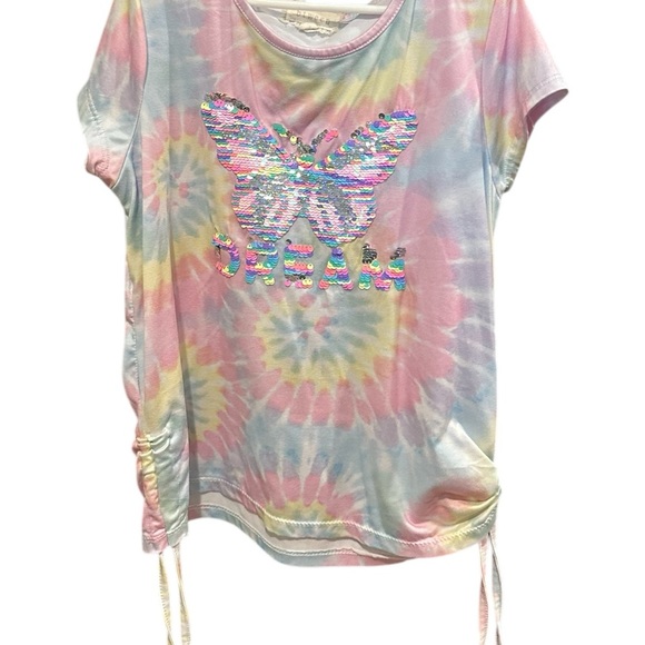 btween Other - btween 👧🏻 DREAM 🦋Pink and Blue Short Sleeve Tee